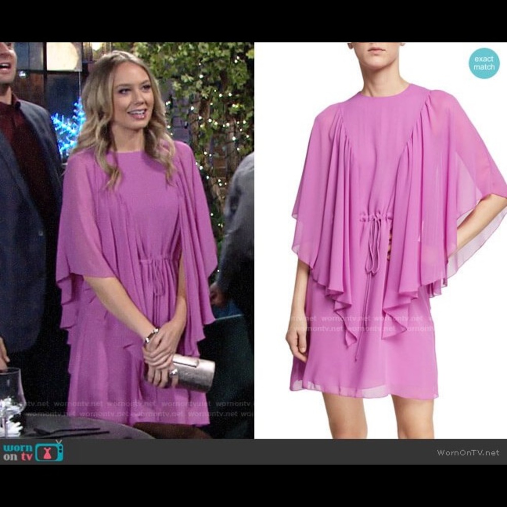 Brand New See by Chloe cape dress size 42/10